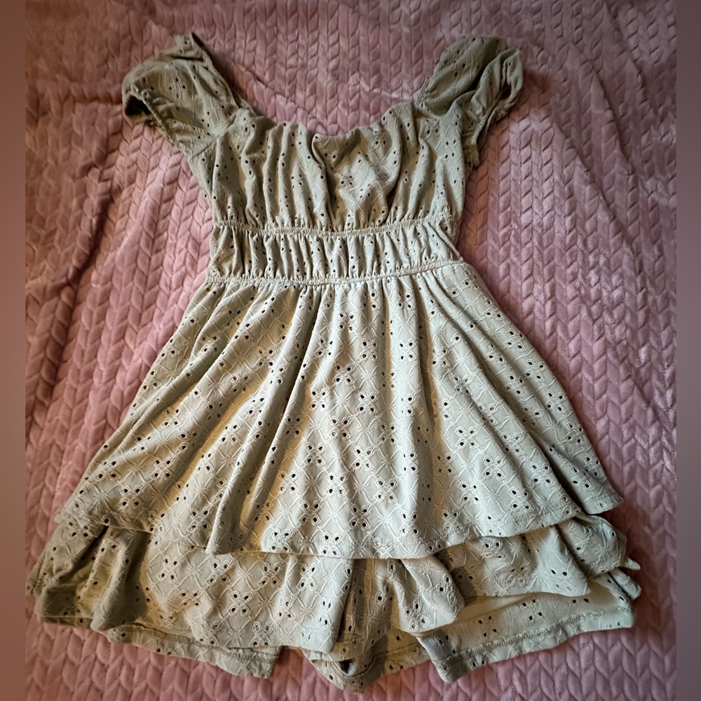 Rue21 Sage Green Romper